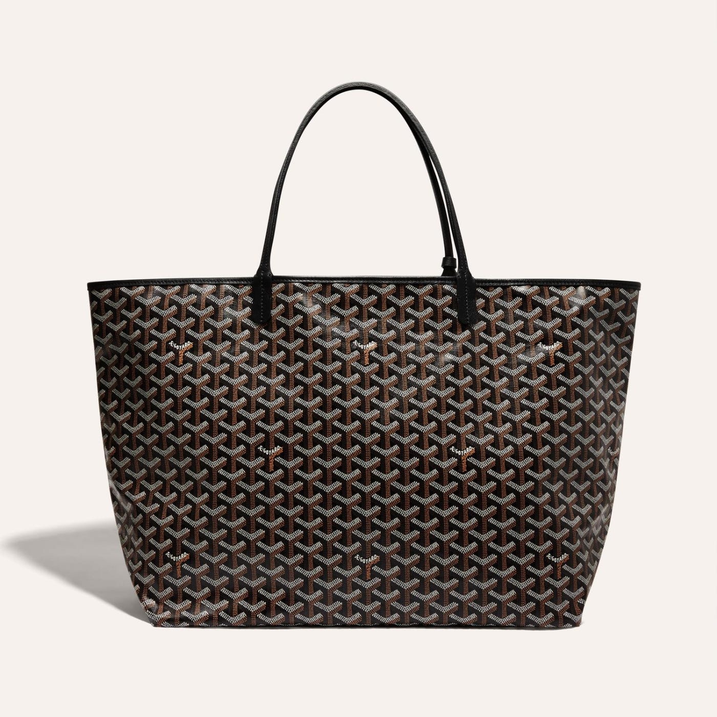 Goyard Saint Louis GM Tote Bag Black - Image 2